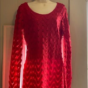 Free People Red Crochet Dress Valentine’s Day Outfit